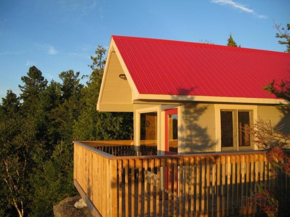 ホテルCamping & Chalets De La Demi-Lieue サン・ジャン・ポール・ジョリ エクステリア 写真